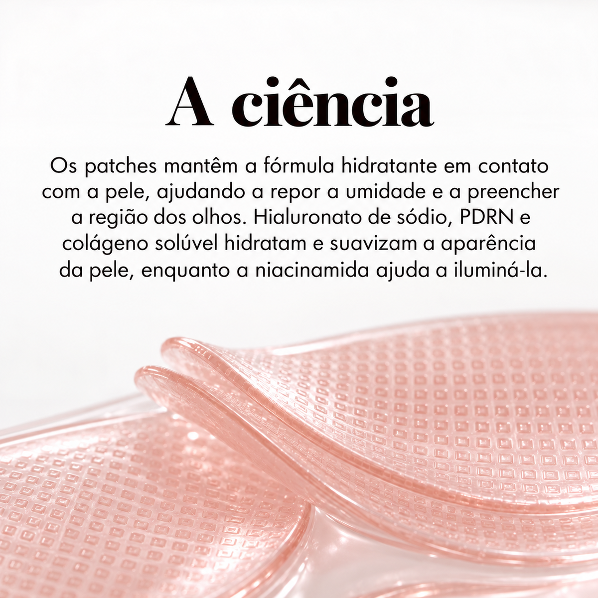 Adesivos para revitalizar a área dos olhos